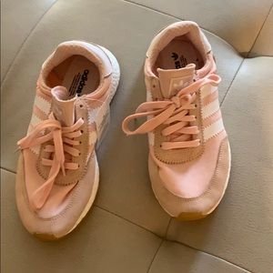 Adidas pink shoes